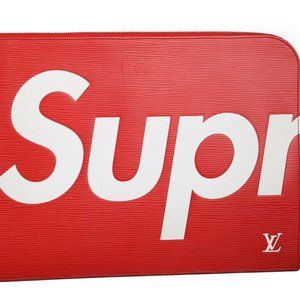 Louis Vuitton x Supreme Epi Pochette Jour GM